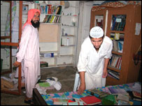 چھاپے میں مدرسے کی تلاشی لی گئی