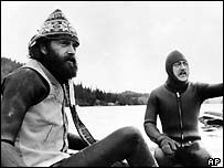 Hunter participou de vários protestos do Greeenpeace