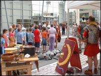 Romans take over Exchange Square