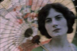 Detail of The Japanese Parasol by John Cimon Warburg, from the cover of Katherine Mansfield's Collected Stories