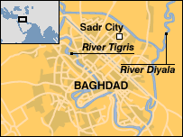 Khu Sadr City của Baghdad