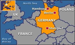 Map of Germany