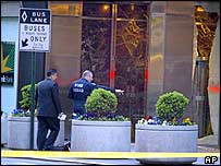 Vụ nổ xảy ra trước tòa lãnh sự Anh ở New York