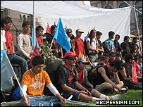 پناهجویان معترض افغان در نروژ