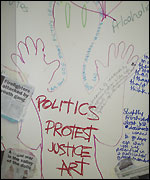 Finally we added public ideas to our drawings