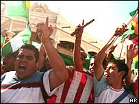 Estudantes protestam em Santa Cruz