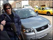 Kevin Bacon a Prius