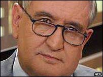 O premiê francês, Jean-Pierre Raffarin