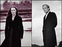Julianna Moore and Bill Nighy in Dave Hare's Vertical Hour