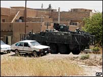 یک خودروی زرهی استرایکر