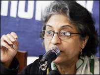 मानवाधिकार कार्यकर्ता असमाँ जहाँगीर