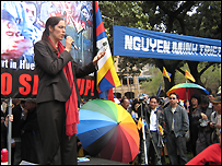 Biểu tình trước hội nghị APEC ở Úc 10.09.2007