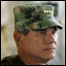 O comandante das Forças Armadas da Colômbia, general Freddy Padilla de León