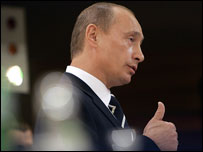 Rusya Federasyonu Başkanı Vladimir Putin 