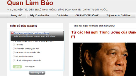 Trang Quan làm báo