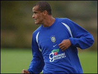 O jogador Rivaldo