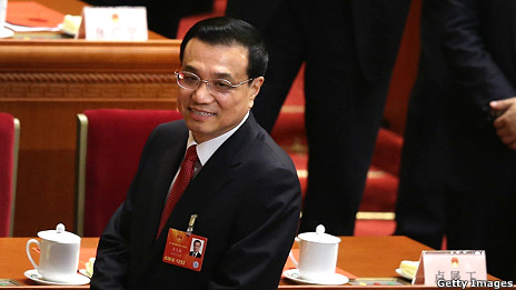 中國國務院總理李克強(15/3/2013)