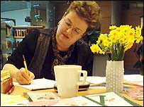 Poet Hilary Mellon