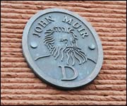John Muir plaque in Dunbar
