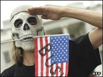 تظاهرات ضد جنگ در آمريکا 