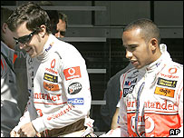 لویس همیلتون وفرناندو آلونسو