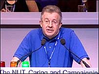 John Illingworth at NUT conference