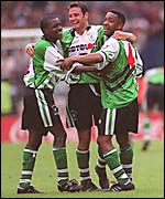 Argyle win the play-offs, 1996