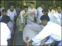 جائےوقوع پر طبی اہلکار