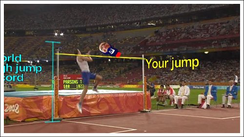 The finished application in action.