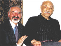 محمد ظاهر شاه و پروفيسرامان الله حيدرذاد