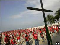 Protesto contra violência no Rio (arquivo)