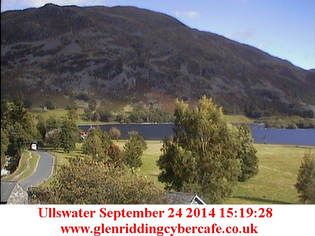 Webcam - from Glenridding courtesy of Ullswater Steamers website