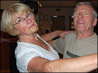 Renee Hockley-Byam and dance partner Peter