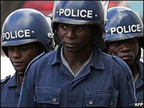 Polícia do Zimbábue