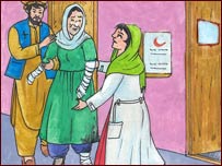 رابعه گل در کلنيک