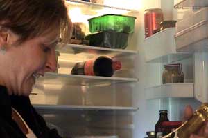 Sarah takes us on a guided tour of her fridge.