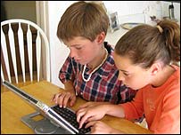 Ben Duskin e sua amiga, Cristina