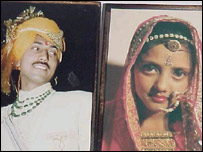 राठौर और उनकी पत्नी 