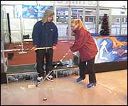 Natalie at Basildon ice rink
