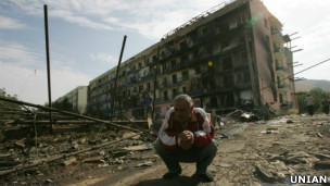 Горі, Грузія, серпень 2008