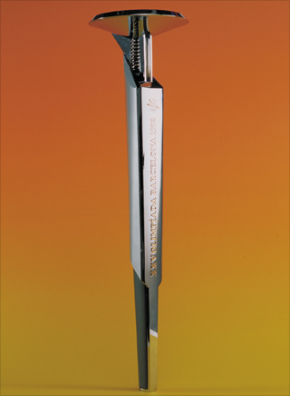 Photo: The torch design for the 1992 Summer Olympic Games