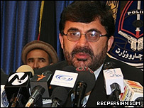 ضرار احمد مقبل، وزیر داخله افغانستان