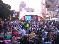 Público presente no festival