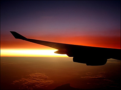 غروب خورشید در غرب استرالیا