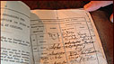Image of Frederick Hall's service book