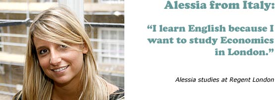 Grammar challenger Alessia from Italy