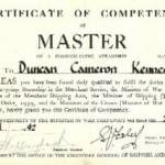 Master's Certificate