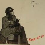 Bell's Asbestos and Engineering Ltd of Slough: Advertisement Showing Air Raid Precautions Officer (BRO D/EX1800/2).