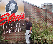 Tony on a visit to Graceland
