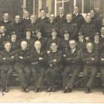 ARP Wardens outside Gowerton School, Swansea. Includes a few school masters. ARP Wardens outside Gowerton School, Swansea. Includes a few school masters.